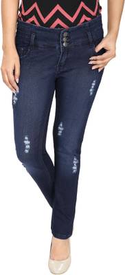 NJ's Skinny Women's Dark Blue Jeans