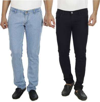 atLast Slim Men's Multicolor Jeans