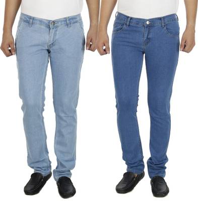 atLast Slim Men's Multicolor Jeans
