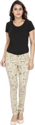NJ's Slim Women's Brown Jeans