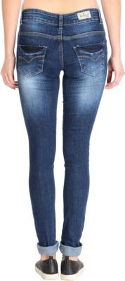 f fungus Slim Women's Blue Jeans