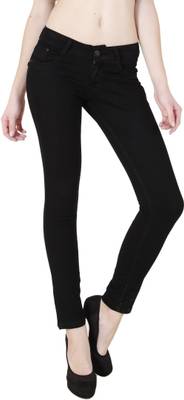 FCK-3 Slim Women's Black Jeans