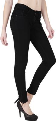 FCK-3 Slim Women's Black Jeans