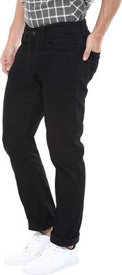 Spykar Slim Men's Black Jeans