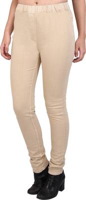 Danbro Slim Women's Beige Jeans
