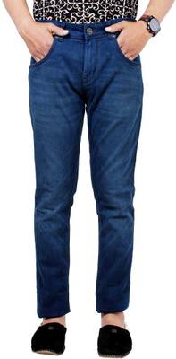 Pontiac Regular Men's Dark Blue Jeans