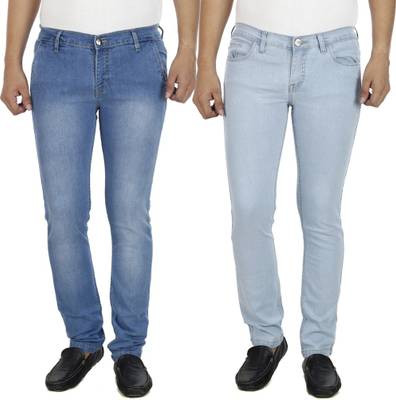 atLast Slim Men's Multicolor Jeans