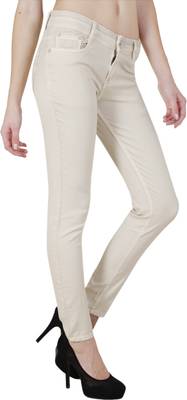 FCK-3 Slim Women's Beige Jeans