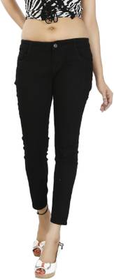 FCK-3 Slim Women's Black Jeans