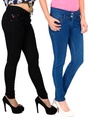 NJ's Slim Women's Multicolor Jeans