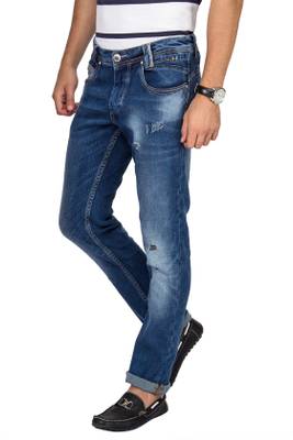Mufti Slim Men's Dark Blue Jeans