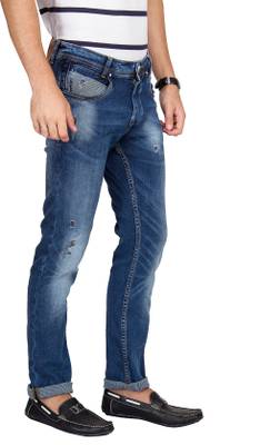 Mufti Slim Men's Dark Blue Jeans