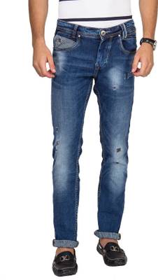 Mufti Slim Men's Dark Blue Jeans