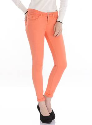Pepe Jeans Slim Women's Orange Jeans
