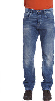 Jack & Jones Regular Men Dark Blue Jeans at flipkart