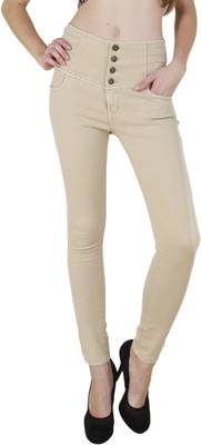 FCK-3 Slim Women's Beige Jeans