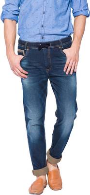 Mufti Skinny Men's Blue, Brown Jeans