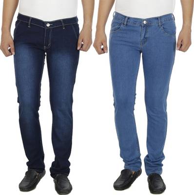 atLast Slim Men's Multicolor Jeans