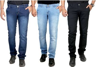 atLast Slim Men's Multicolor Jeans