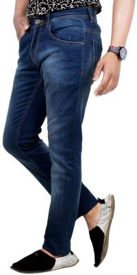 Pontiac Regular Men's Dark Blue Jeans