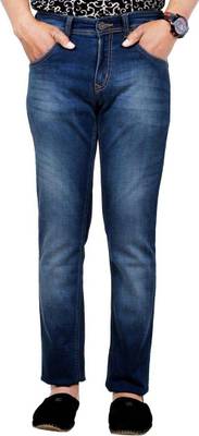 Pontiac Regular Men's Dark Blue Jeans