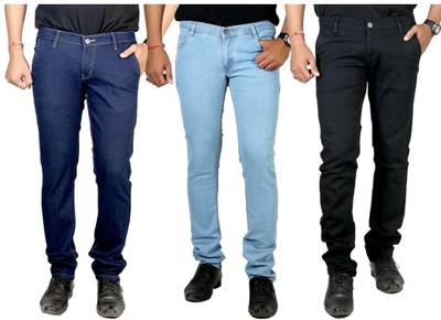 atLast Slim Men's Multicolor Jeans