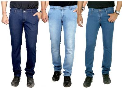 atLast Slim Men's Multicolor Jeans