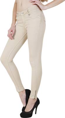 FCK-3 Slim Women's Beige Jeans