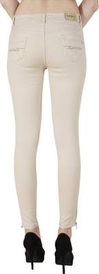 FCK-3 Slim Women's Beige Jeans