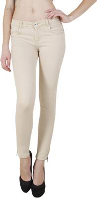 FCK-3 Slim Women's Beige Jeans