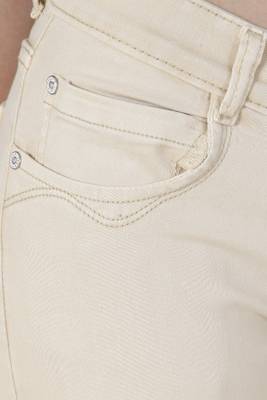 FCK-3 Slim Women's Beige Jeans