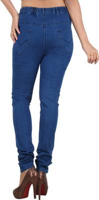 Danbro Slim Women's Beige, Blue Jeans