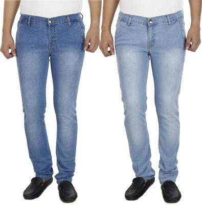 atLast Slim Men's Multicolor Jeans