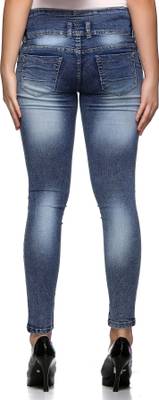 Fasnoya Skinny Women's Dark Blue Jeans
