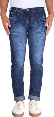 Bdow Slim Men's Dark Blue Jeans