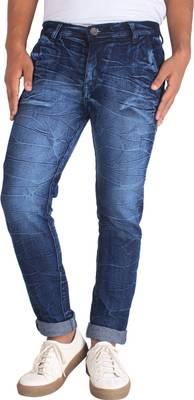 Bdow Slim Men's Dark Blue Jeans