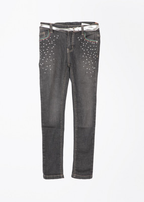 

People Slim Girls Grey Jeans