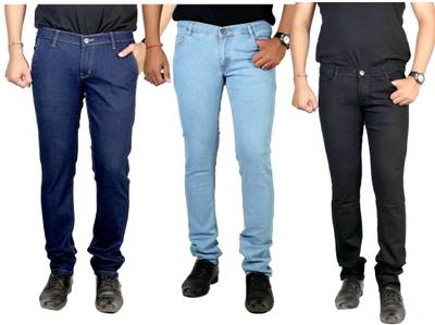 atLast Slim Men's Multicolor Jeans