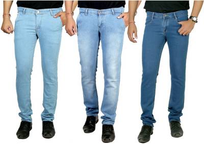 atLast Slim Men's Multicolor Jeans