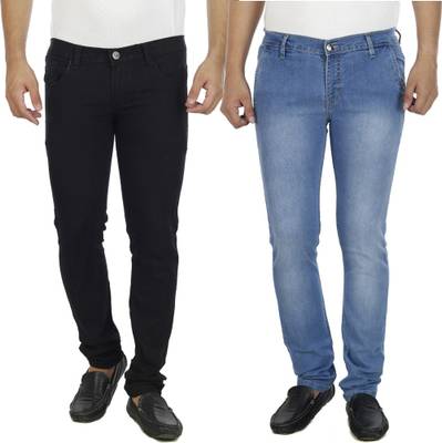 atLast Slim Men's Multicolor Jeans
