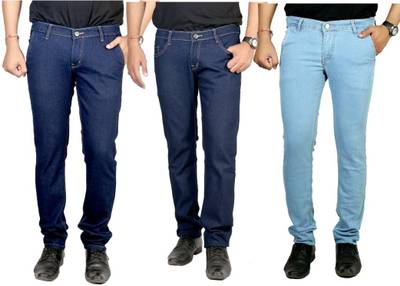 atLast Slim Men's Multicolor Jeans