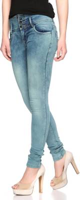 Fasnoya Skinny Women's Green Jeans