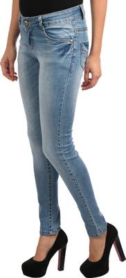 f fungus Slim Women's Blue Jeans