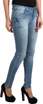 f fungus Slim Women's Blue Jeans