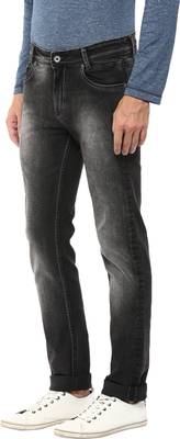 Mufti Regular Men's Black Jeans