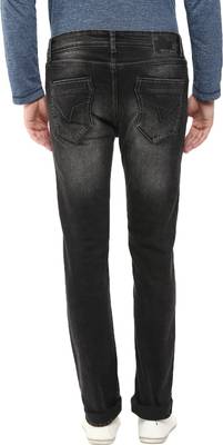 Mufti Regular Men's Black Jeans