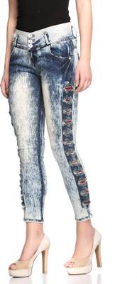 Fasnoya Skinny Women's Green, Yellow Jeans