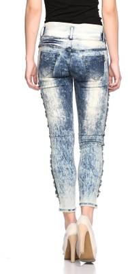 Fasnoya Skinny Women's Green, Yellow Jeans