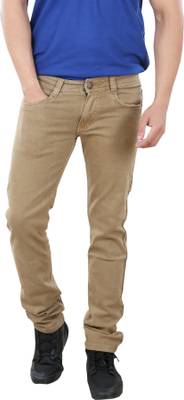 Audacity Regular Men's Brown Jeans