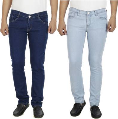 atLast Slim Men's Multicolor Jeans